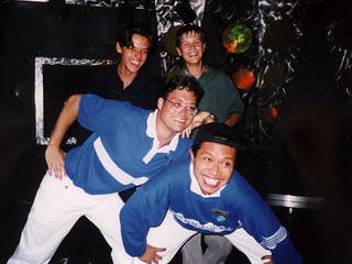 Rowland Saer, Me, Kyle, and Juan