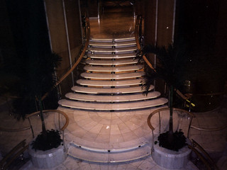 The steps from the 4th to 5th floor in the centrum
