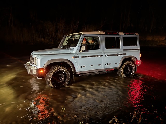 Ineos Grenadier just hangin in this river