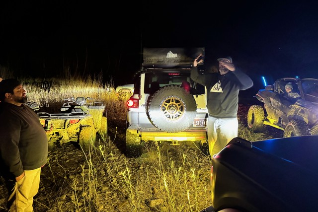 Talkin shit by the river