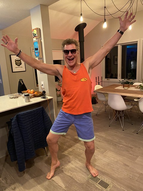 Dad pulled out his old OP and MTO Surf gear