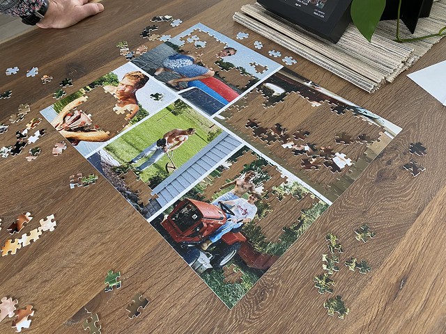 Puttin this puzzle of my dad together