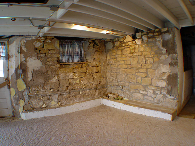 Limestone Walls - Before