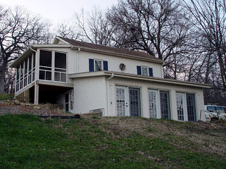 Dad's house from the front yard