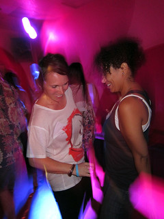 Dancing at Beauty Bar