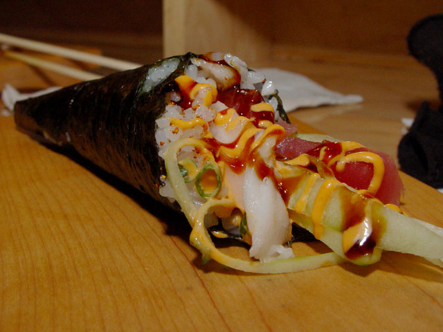 My first hand roll