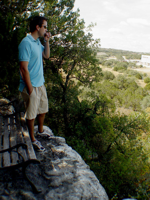 At Chris's Parents' Lookout