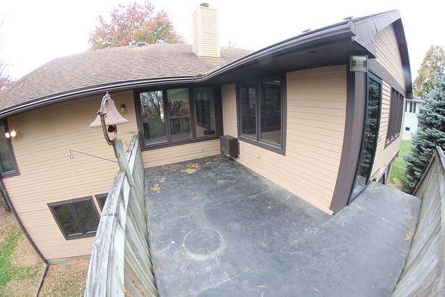 An awkwardly sized + water proofed deck will be expanded and reworked.