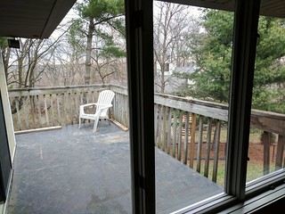The deck before redoing it