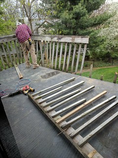 Goodbye, old deck