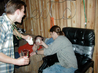 Pulling out stuffing