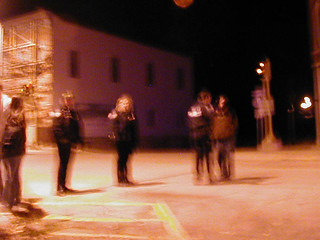 A bunch of cops thought Josh and Tom were really fighting and wanted to take them to jail, haha