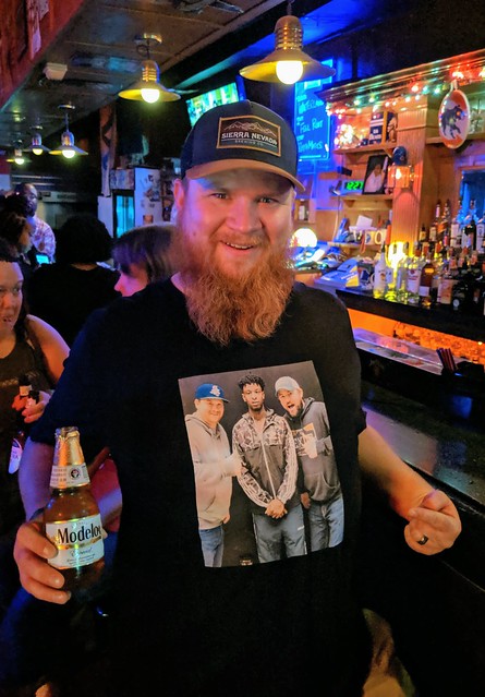 Craig has a shirt of him and 21 Savage, lol