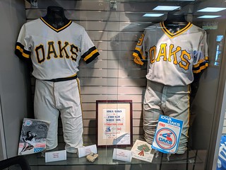 Baseball - Some old Iowa Oaks gear