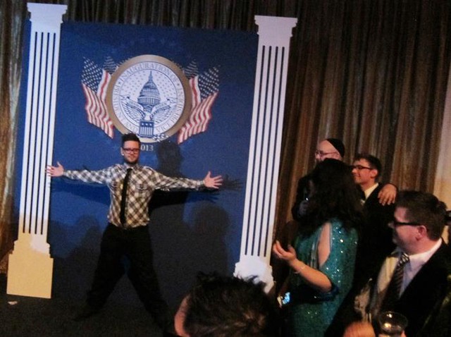 Derek is ready. Photo by Nicole Sutherland