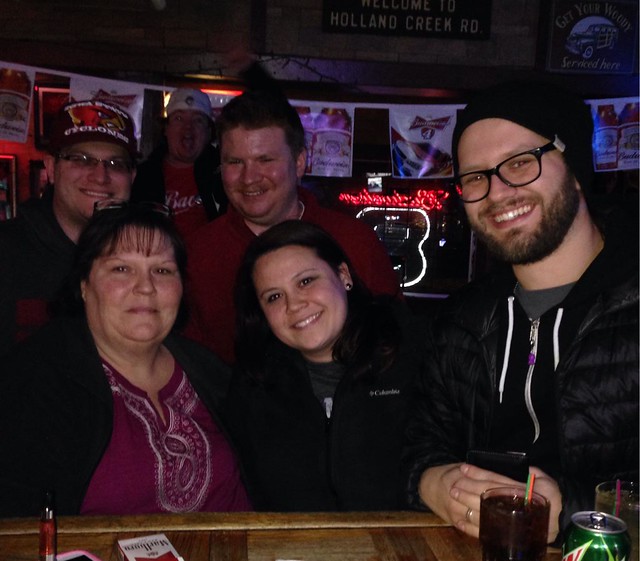 Our day just got an upgrade.  Brought these boys to meet mom for a drink. Photo by Tia O'Brien
