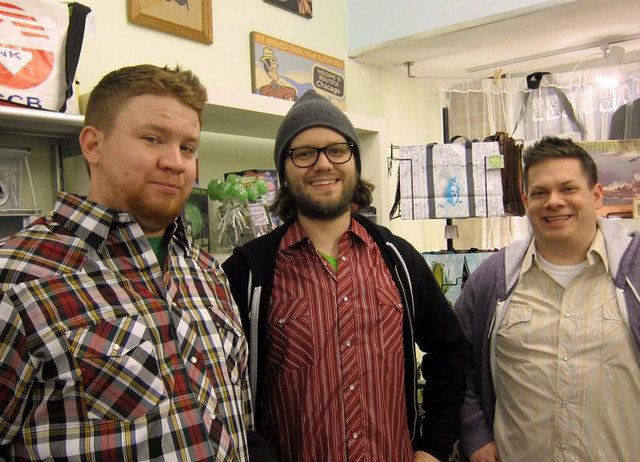 The Thanielson boys, Hank, Walter & Pacen in their new western shirts Photo by Nicole Sutherland
