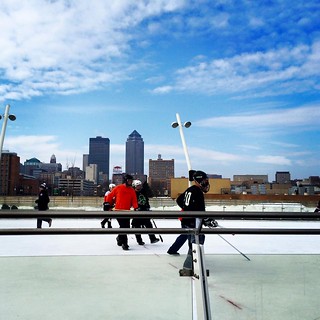Broomball - Great day to be outside and watch Luke play broomball! Photo by Shayla Smith
