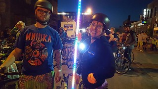 Biking - Ready for the moonlight bike ride! Photo by Teresa Renaud Reynolds