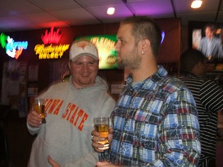 Craig O'brien - Craig trying to get caught up with Derek Photo by Tia O'Brien