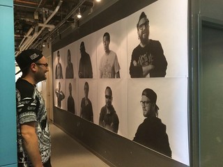 THAT FACE YOU MAKE WHEN YOU'RE LOOKIN AT Derek Brooks WHO IS LOOKIN BACK AT YOU. Photo by Clint James Ecker