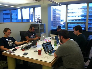 Geoff Wood - photocred StartupCity Des Moines. Photo by Hack Night Iowa.