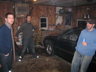 Nate's garage party. Photo by Rich Ford