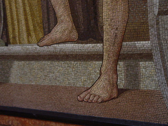 Mosaic Foot - Angle 2