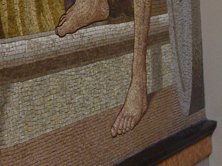 Art - Mosaic Foot - Angle 1