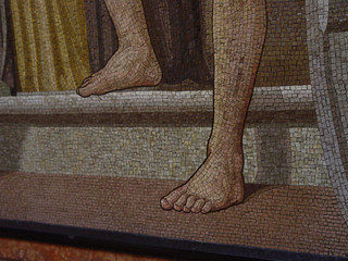 Art - Mosaic Foot - Angle 2