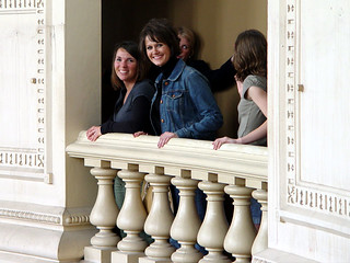 Kari and Mom in the dome