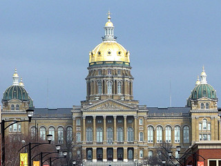 Des Moines Capital from the East Village