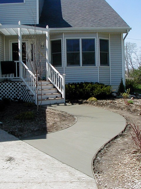 The Finished Sidewalk