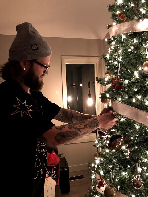 Hangin the new Daft Punk ornaments