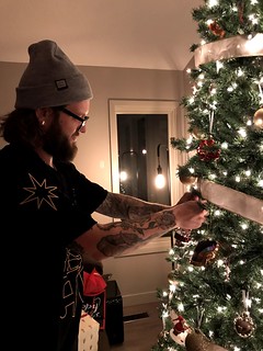 Hangin the new Daft Punk ornaments