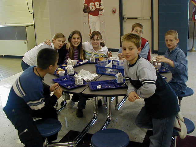 Lunch at Horizon Elementary