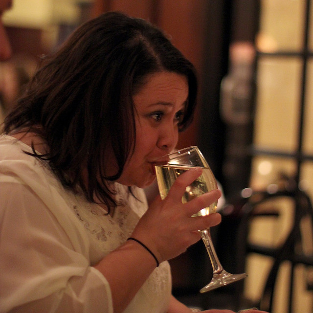 This is quite a glass of wine