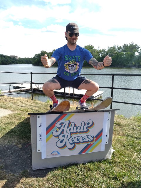 Great water ski form