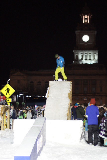 Des Moines Winter Games Rail Jam