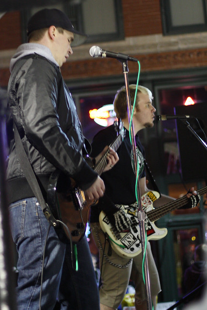 Punk Band at the Rail Jam
