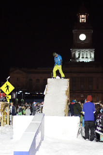 Des Moines Winter Games Rail Jam