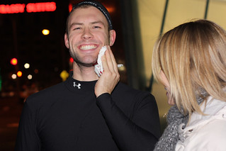 Broomball - Soaking up the wrong spot
