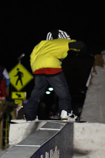 Snowboarding - Backside Boardslide