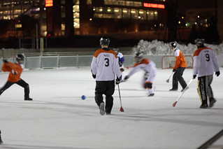 Broomball - Ice Monkeys vs. Ice Monkeys