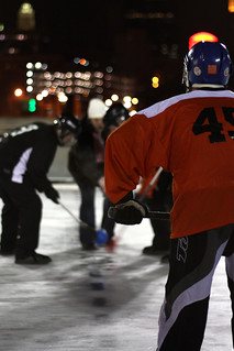 Broomball - Faceoff