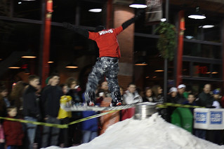 Snowboarding - Click off the keg