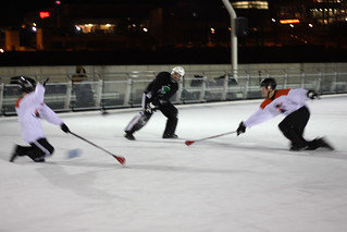 Broomball - Finkin Sneaking it through