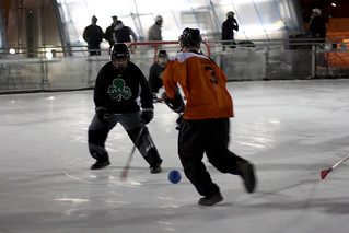 Broomball - Hall vs. Leeper