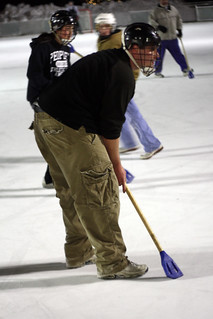 Broomball - Broomball at Brenton