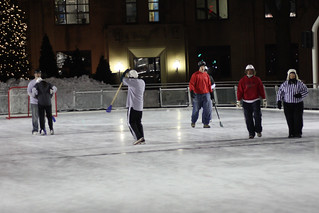 Broomball - One of the Rec games